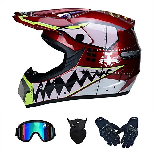 Motocross Helmet, Face Off Road Motocross Quad Crash Helmet Adult Motorbike Helmet,White,L
Motocross Helmet, Face Off Road Motocross Quad Crash Helmet Adult Motorbike Helmet,White,L