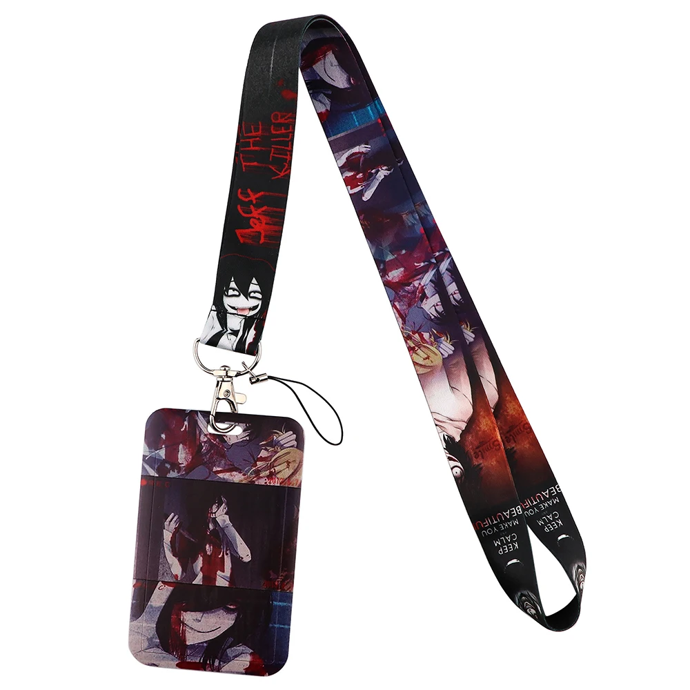 Flyingbee X2462 Horror Killer Lanyard Card Holder Student Hanging Neck Mobile Phone Lanyard Badge Subway Access Card Holder
Flyingbee X2462 Horror Killer Lanyard Card Holder Student Hanging Neck Mobile Phone Lanyard Badge Subway Access Card Holder