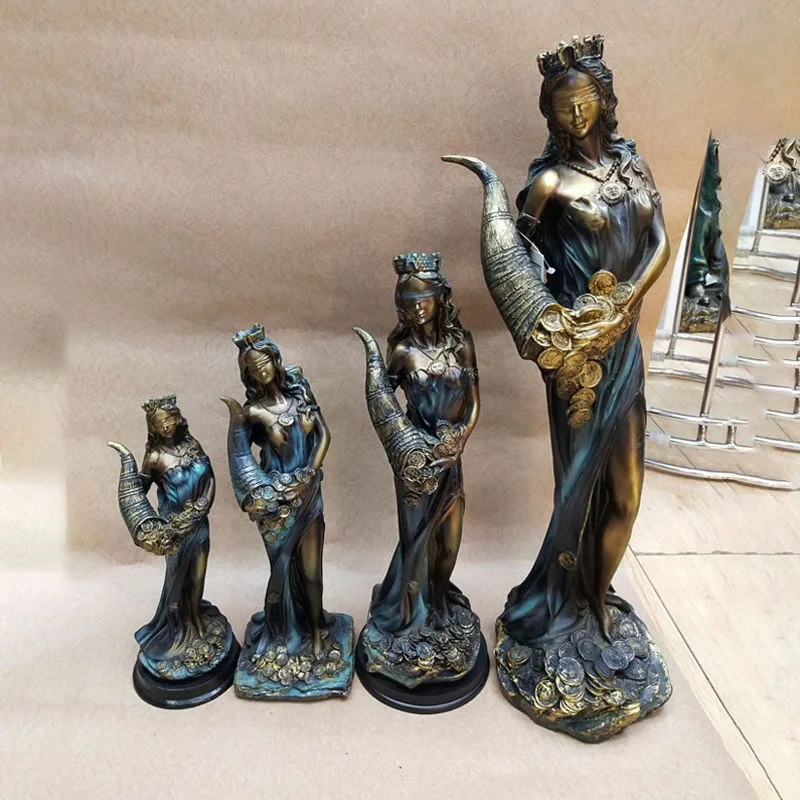 Nordic Retro Wealth Godness Figure Artware Character Sculpture Home Decoration Accessories Modern Art Resin Statue Ornament
Nordic Retro Wealth Godness Figure Artware Character Sculpture Home Decoration Accessories Modern Art Resin Statue Ornament