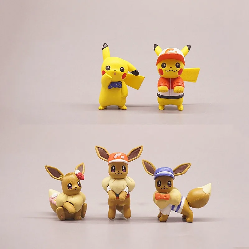 Pokemon Pikachu Eevee Doll Model Action Figure Toy Movie & TV Collection Desktop Ornaments
Pokemon Pikachu Eevee Doll Model Action Figure Toy Movie & TV Collection Desktop Ornaments