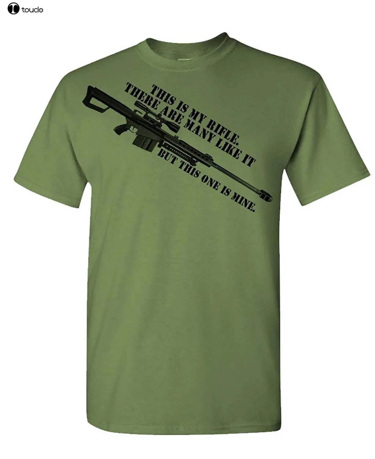 

2019 New Brand Cheap Sale 100 % Cotton THIS IS MY RIFLE Soldier Sniper 50 Cal - Mens Cotton T-Shirt Graphic Shirts