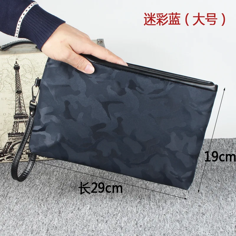 Men's HandbagsMen's Large Capacity Oxford Cloth Clutch Clutch Bag Nylon Casual Bag Camouflage Mobile Phone Bag Clip Bag
Men's HandbagsMen's Large Capacity Oxford Cloth Clutch Clutch Bag Nylon Casual Bag Camouflage Mobile Phone Bag Clip Bag
