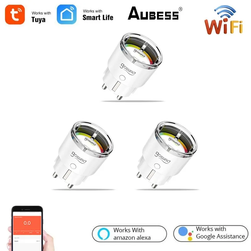Gosund Smart Wifi Power Plug With Power Monitor Smart Home Wifi Wireless Socket Outlet With Alexa Google Home Tuya App Alice
Gosund Smart Wifi Power Plug With Power Monitor Smart Home Wifi Wireless Socket Outlet With Alexa Google Home Tuya App Alice