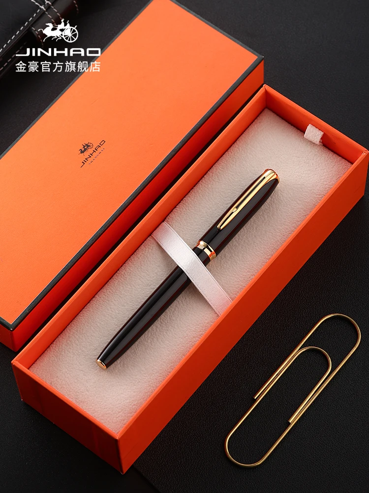 Jinhao Роскошная перьевая ручка высокого качества 0,38 и 0,5 мм офисная канета чернильная ручка деловой подарок набор школьных принадлежностей каллиграфические ручки
Jinhao Роскошная перьевая ручка высокого качества 0,38 и 0,5 мм офисная канета чернильная ручка деловой подарок набор школьных принадлежностей каллиграфические ручки