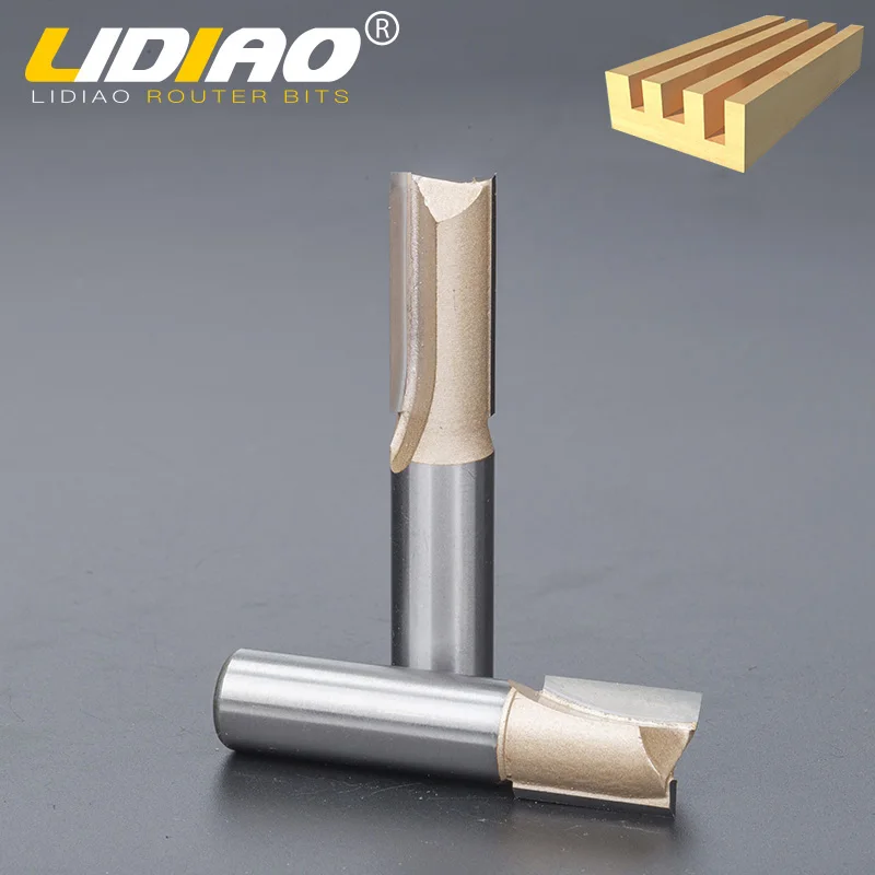 LIDIAO 1pc 1/4" 1/2"Shank 2 flutes straight bit Woodworking Tools Router Bit for Wood Tungsten endmill Slotting milling cutter
LIDIAO 1pc 1/4" 1/2"Shank 2 flutes straight bit Woodworking Tools Router Bit for Wood Tungsten endmill Slotting milling cutter