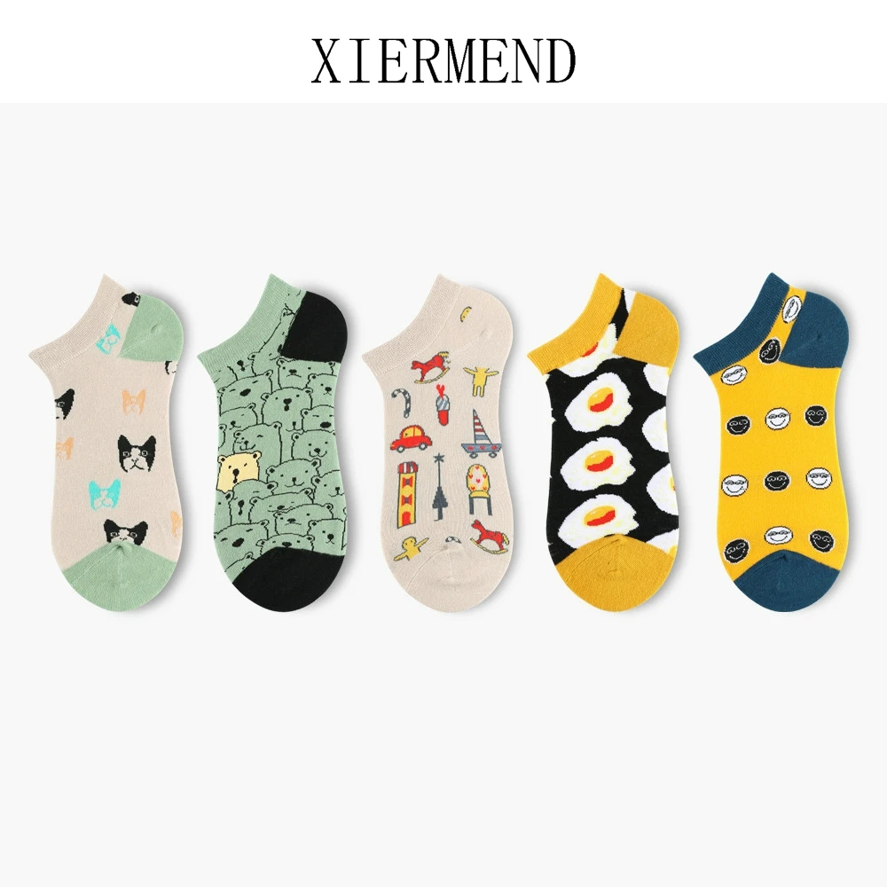 10 pieces = 5 pairs New ins women socks original autumn thin socks with cute cartoon Japanese cotton slipper socks women
10 pieces = 5 pairs New ins women socks original autumn thin socks with cute cartoon Japanese cotton slipper socks women