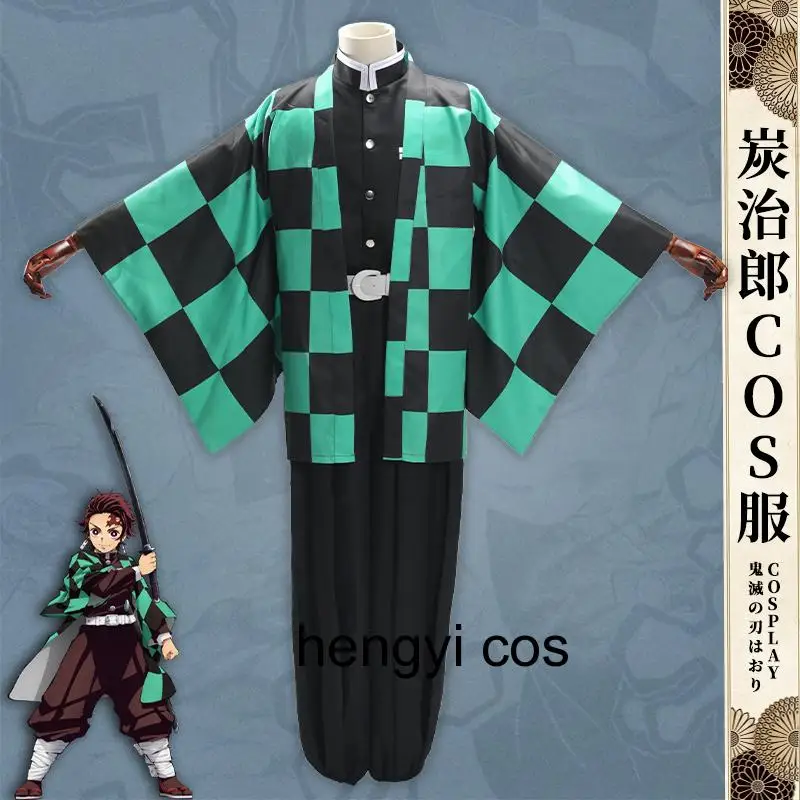 Костюм для косплея аниме Kimetsu No Yaiba на Хэллоуин, костюмы Kamado Tanjirou, кимоно, топ, штаны, пояс, набор Demon Slayer, желтые хаори
Костюм для косплея аниме Kimetsu No Yaiba на Хэллоуин, костюмы Kamado Tanjirou, кимоно, топ, штаны, пояс, набор Demon Slayer, желтые хаори