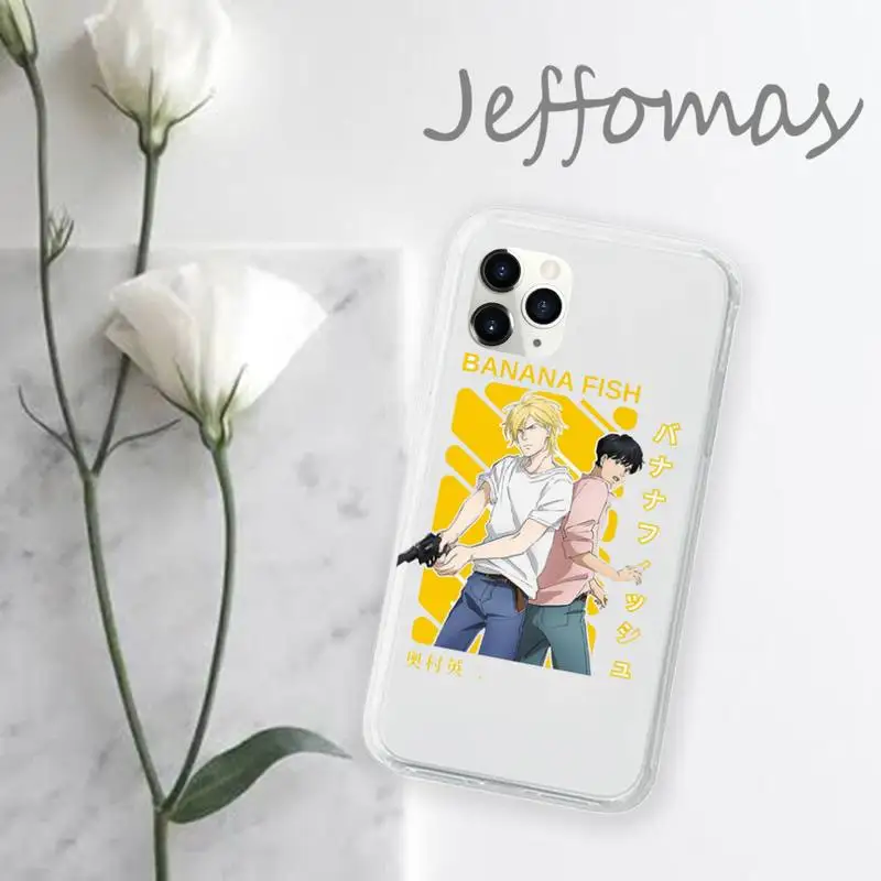 Japan Anime Banana Fish Anime art Phone Case Transparent for iPhone 11 12 mini pro XS MAX 8 7 6 6S Plus X 5S SE 2020 XR
Japan Anime Banana Fish Anime art Phone Case Transparent for iPhone 11 12 mini pro XS MAX 8 7 6 6S Plus X 5S SE 2020 XR