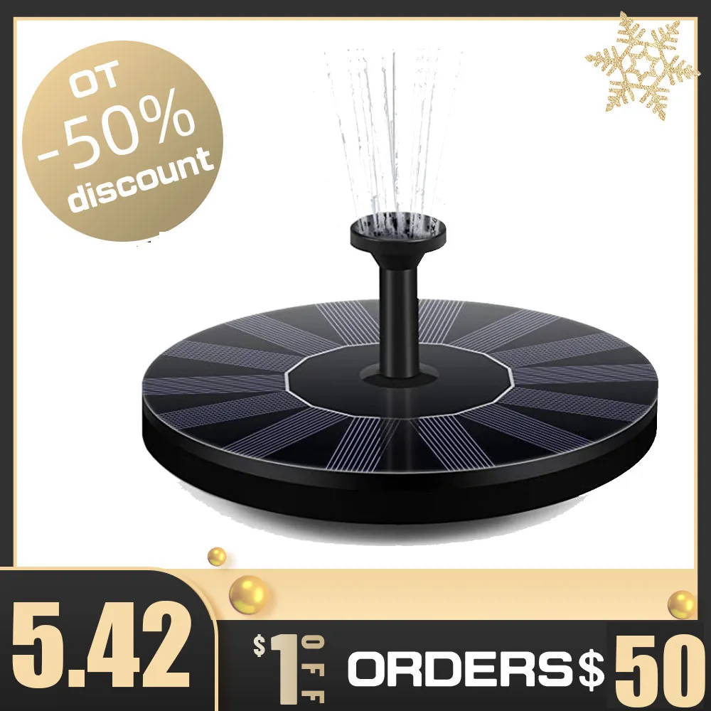 Floating Solar Fountain Garden Water Fountain Pool Pond Decoration Solar Panel Powered Fountain Water Pump Garden Decoration
Floating Solar Fountain Garden Water Fountain Pool Pond Decoration Solar Panel Powered Fountain Water Pump Garden Decoration