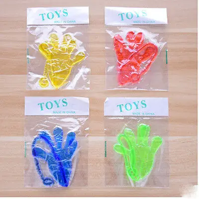 New Kid Toy Elastic Sticky Slap Small Hands Palm Favors Gift Gags Practical Jokes Squishy Slap Hands Palm Toys