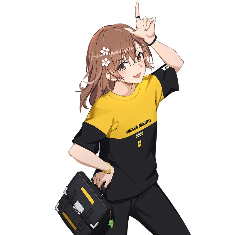 Женские футболки Misaka Mikoto Аниме Топ Harajuku 2020 футболка Toaru Kagaku No Railgun Футболка Модный косплей костюм Kawaii одежда
Женские футболки Misaka Mikoto Аниме Топ Harajuku 2020 футболка Toaru Kagaku No Railgun Футболка Модный косплей костюм Kawaii одежда