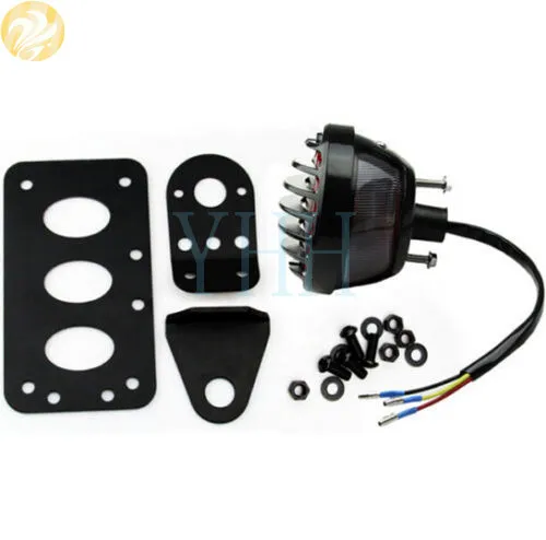 12V LED Side Rear Mount Tail light License Plate Bracket For Street Rod Black Off-Road Sportster Motorcycle Taillight
12V LED Side Rear Mount Tail light License Plate Bracket For Street Rod Black Off-Road Sportster Motorcycle Taillight