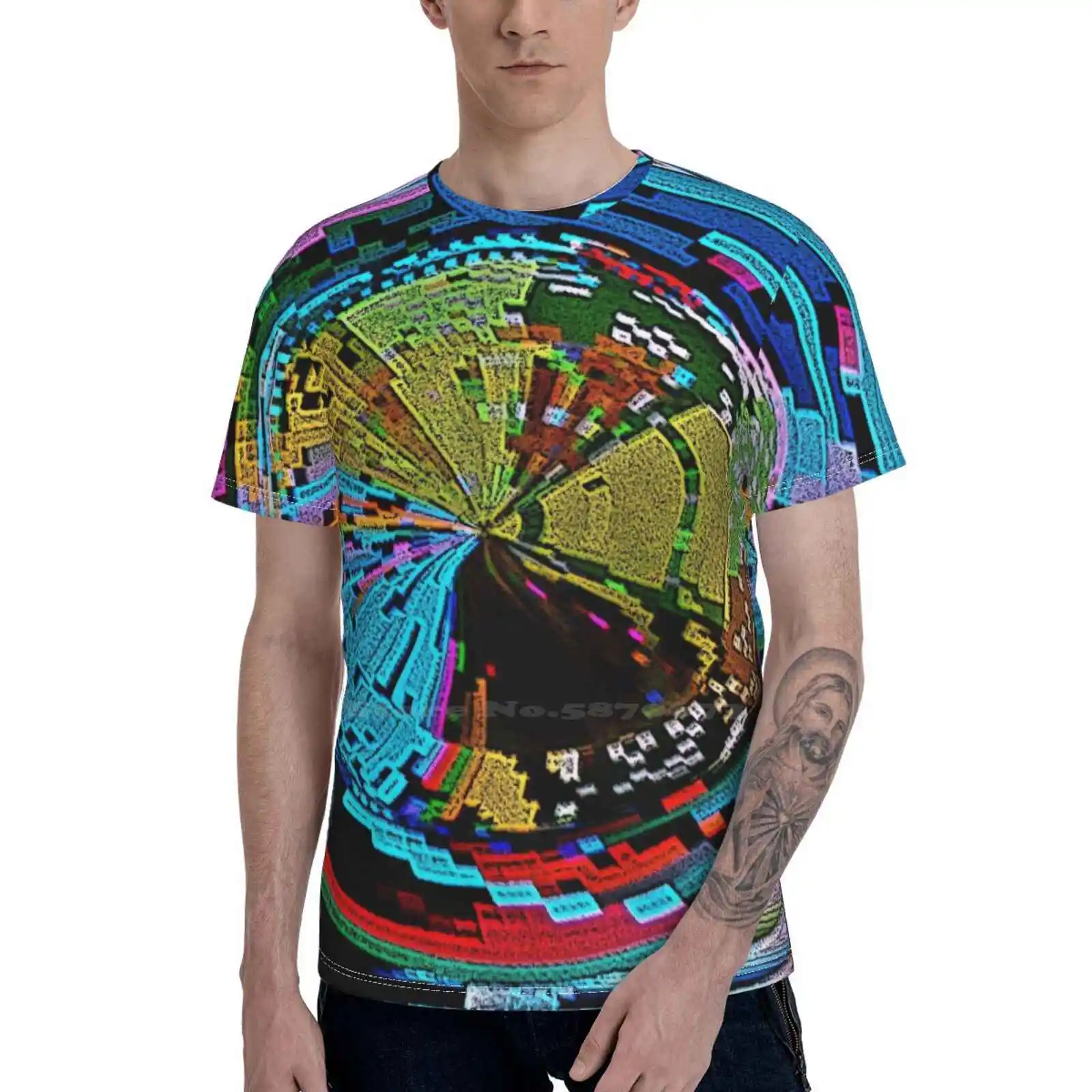Psychedelic Distortion Pattern Drawing Pattern Men'S T-Shirt Narcotics Psychedelics Images Vision Abstract
Psychedelic Distortion Pattern Drawing Pattern Men'S T-Shirt Narcotics Psychedelics Images Vision Abstract