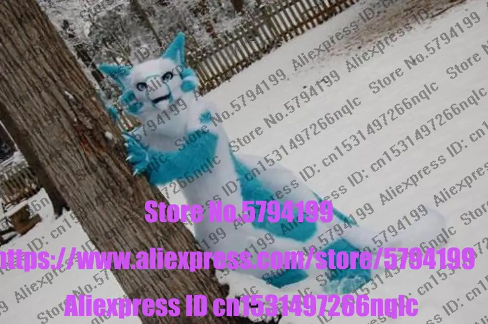 Индивидуальное реальное фото dx0028 полный комплект кошек Хаски собака костюм лиса