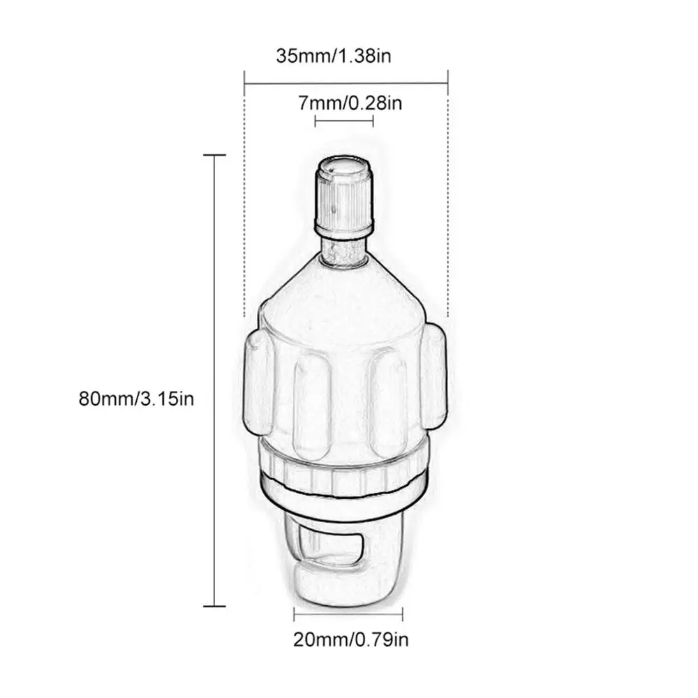 Air Valve Adaptor Skillful Manufacture Rowing Boat Air Valve Adaptor Nylon Kayak Inflatable Pump Adapter for SUP Board
Air Valve Adaptor Skillful Manufacture Rowing Boat Air Valve Adaptor Nylon Kayak Inflatable Pump Adapter for SUP Board