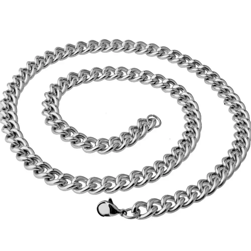 9mm Wide Wholesale 316L Stainless Steel Silver Color/Gold/Black Metal Link Chain Gift Mens Womens Necklace 7-40inch Hotsale
9mm Wide Wholesale 316L Stainless Steel Silver Color/Gold/Black Metal Link Chain Gift Mens Womens Necklace 7-40inch Hotsale