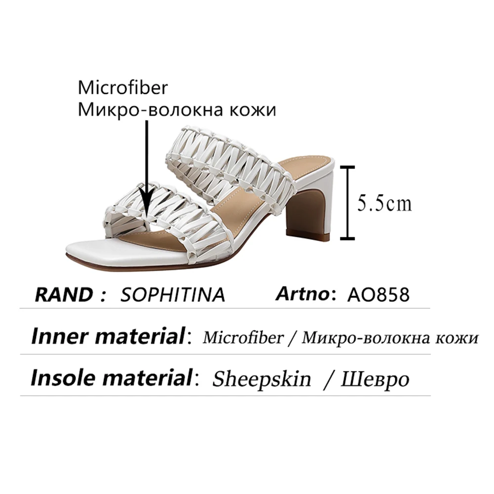 SOPHITINA Casual Women Slippers Sweet Summer Purple Premium Leather Slippers Open Toe TPR Comfortable Fashion Lady Shoes AO858
SOPHITINA Casual Women Slippers Sweet Summer Purple Premium Leather Slippers Open Toe TPR Comfortable Fashion Lady Shoes AO858