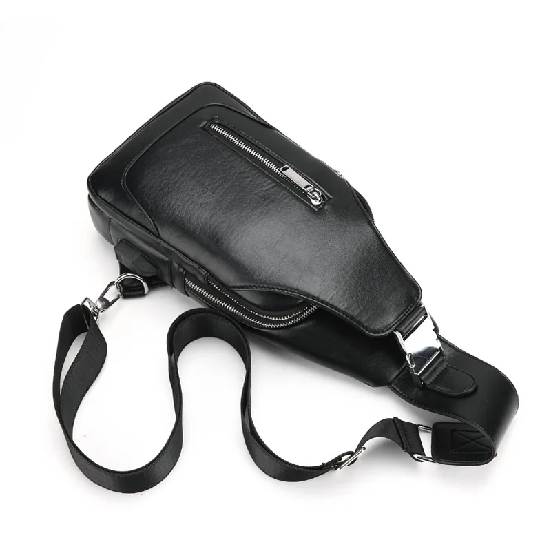 UOSC Men Shoulder PU Leather Chest Bags 2019 New Man's Messenger Bag Crossbody Business Messenger Bags Male Charging Handbag 
UOSC Men Shoulder PU Leather Chest Bags 2019 New Man's Messenger Bag Crossbody Business Messenger Bags Male Charging Handbag