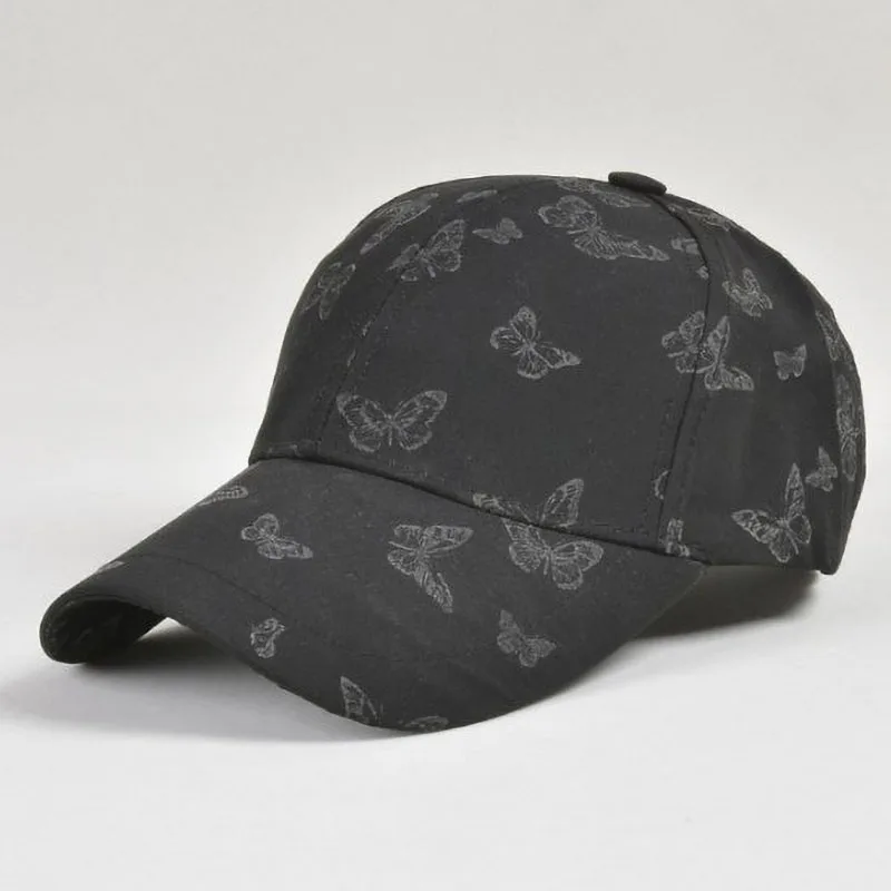 New European And American Famous Butterfly Pattern Adjustable Baseball Cap Spring And Summer Ladies All-Match Size Casual Hat
New European And American Famous Butterfly Pattern Adjustable Baseball Cap Spring And Summer Ladies All-Match Size Casual Hat