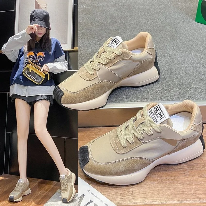 2021 New Fall Women's Casual Sneaker Mixed Colors Sneakers Woman Sports Shoes Comfy Flats Winter Small Waist Platform Shoes
2021 New Fall Women's Casual Sneaker Mixed Colors Sneakers Woman Sports Shoes Comfy Flats Winter Small Waist Platform Shoes