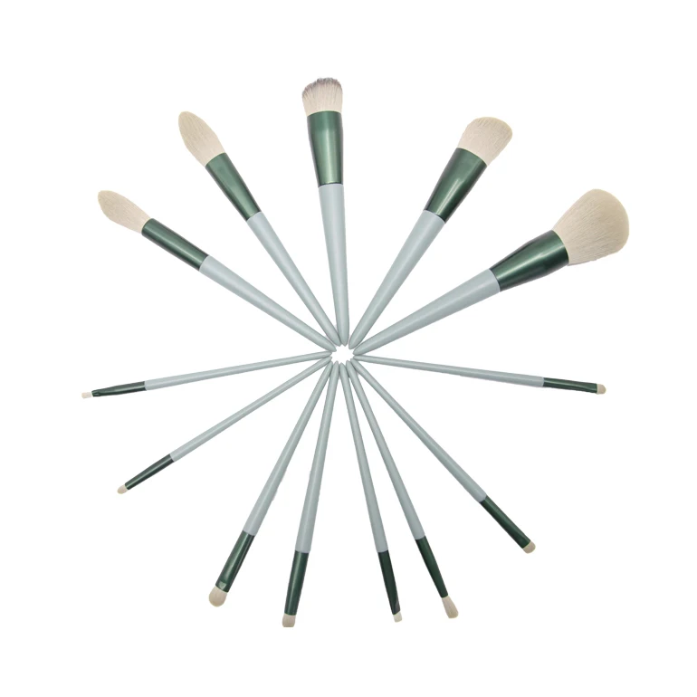 New 13pcs Natural Hair Colorful Makeup Brushes Professional Foundation Powder Blush Eyeshadow Eyebrow Blending Brush Set
New 13pcs Natural Hair Colorful Makeup Brushes Professional Foundation Powder Blush Eyeshadow Eyebrow Blending Brush Set
