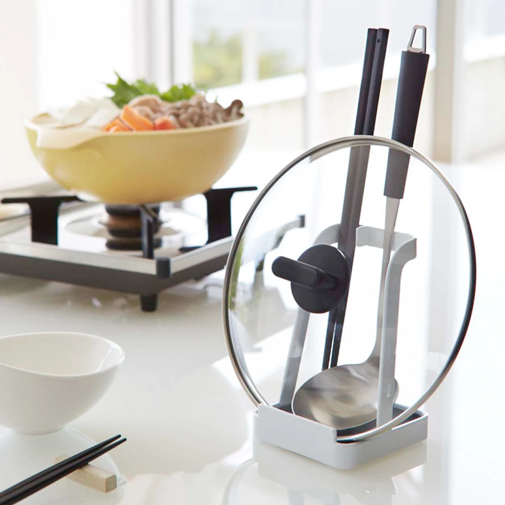 Japanese-Style Kitchen Pot Lid Shelf Organizer Pot Cover Rack Cooking Storage Spoon Spatula Ladle Holder Kitchen Cookbook Stand
Japanese-Style Kitchen Pot Lid Shelf Organizer Pot Cover Rack Cooking Storage Spoon Spatula Ladle Holder Kitchen Cookbook Stand