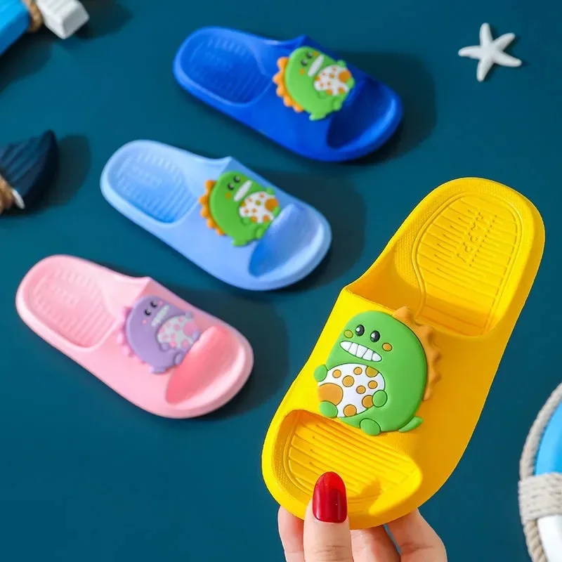Summer Children's Slippers for Boys and Girls Bathing Non-slip Soft Bottom Home Slippers Indoor Toddler Baby Cartton Beach Shoes
Summer Children's Slippers for Boys and Girls Bathing Non-slip Soft Bottom Home Slippers Indoor Toddler Baby Cartton Beach Shoes
