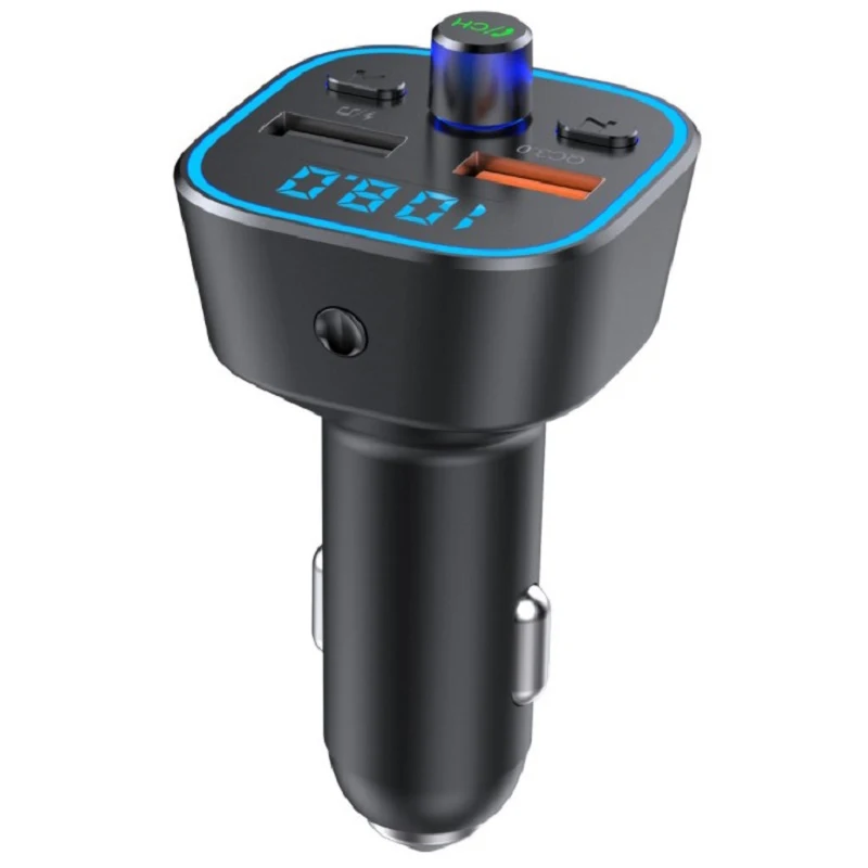 Bluetooth Car Charger MP3 Player FM Transmitter - Wireless Radio Adapter For Vehicles
Bluetooth Car Charger MP3 Player FM Transmitter - Wireless Radio Adapter For Vehicles