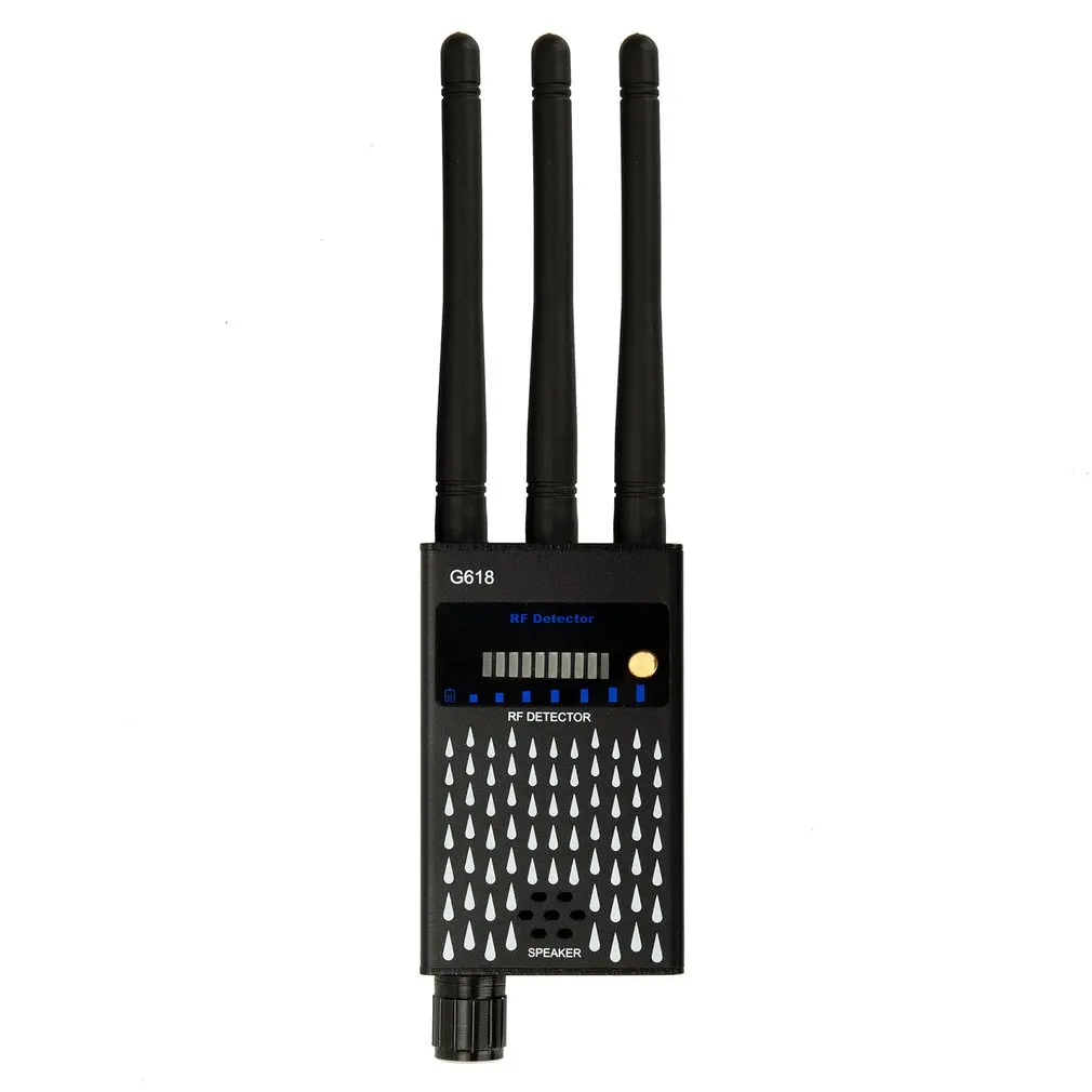 Детектор с 3 антеннами, детектор радиосигнала CDMA для телефона, GPS-трекер, беспроводная камера подслушивания G618
Детектор с 3 антеннами, детектор радиосигнала CDMA для телефона, GPS-трекер, беспроводная камера подслушивания G618