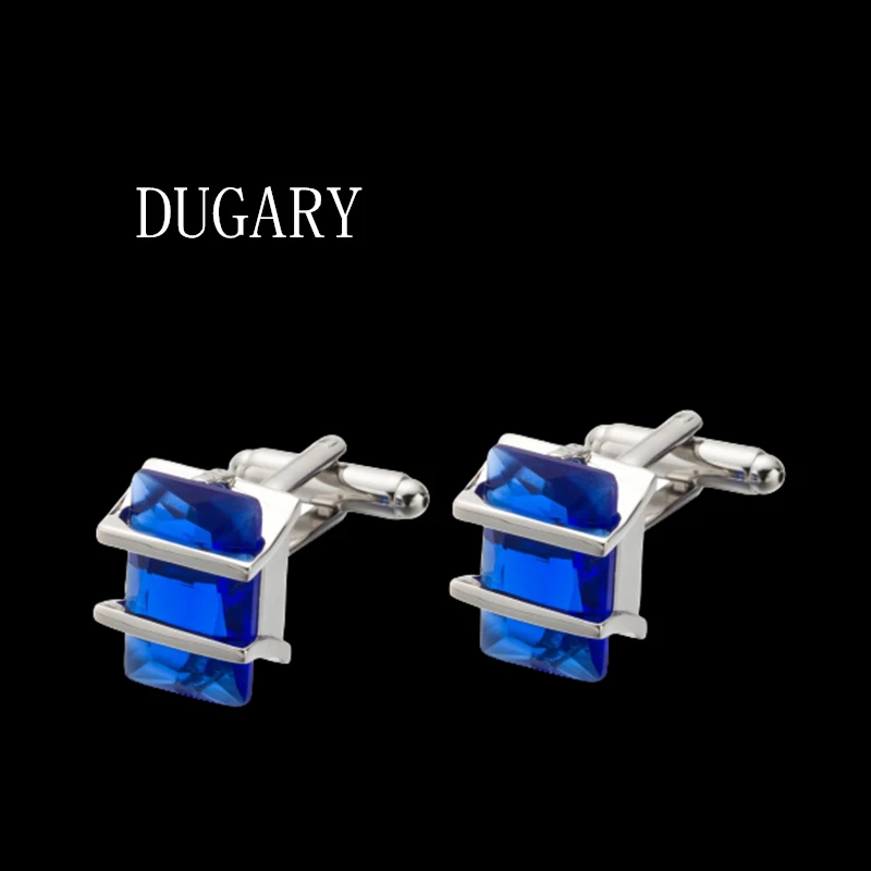 DUGARY Luxury shirt cufflinks for men's Brand cuff buttons cuff links High Quality crystal blue abotoaduras Jewelry gemelos
DUGARY Luxury shirt cufflinks for men's Brand cuff buttons cuff links High Quality crystal blue abotoaduras Jewelry gemelos