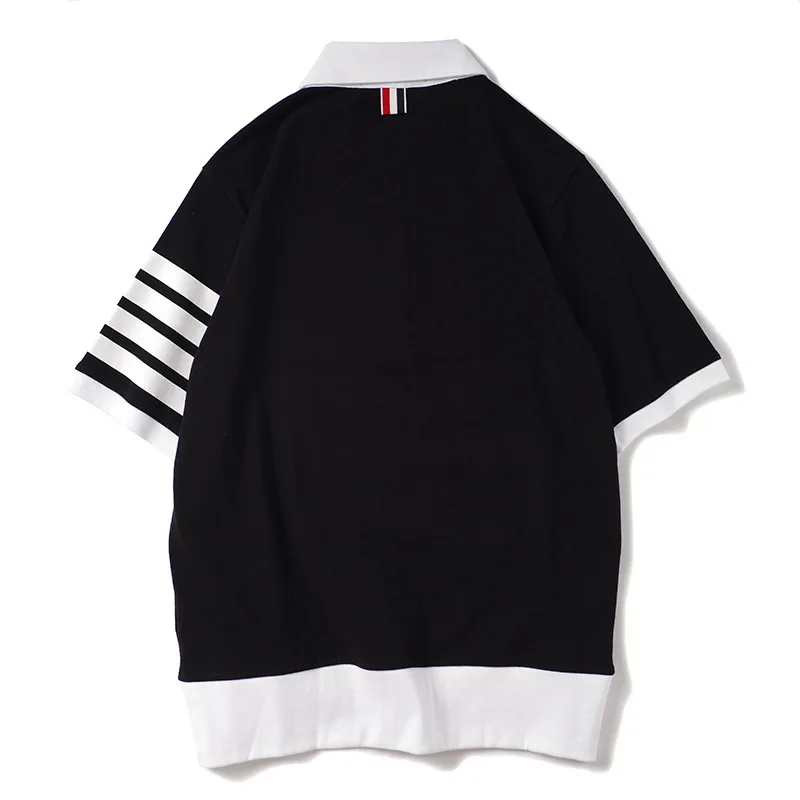 High New 2021 Unisex High Classic Striped luxury Fashion Casual Polo Shirts Shirt Skateboard Cotton Polos Top Tee S-2XL #AC7 
High New 2021 Unisex High Classic Striped luxury Fashion Casual Polo Shirts Shirt Skateboard Cotton Polos Top Tee S-2XL #AC7