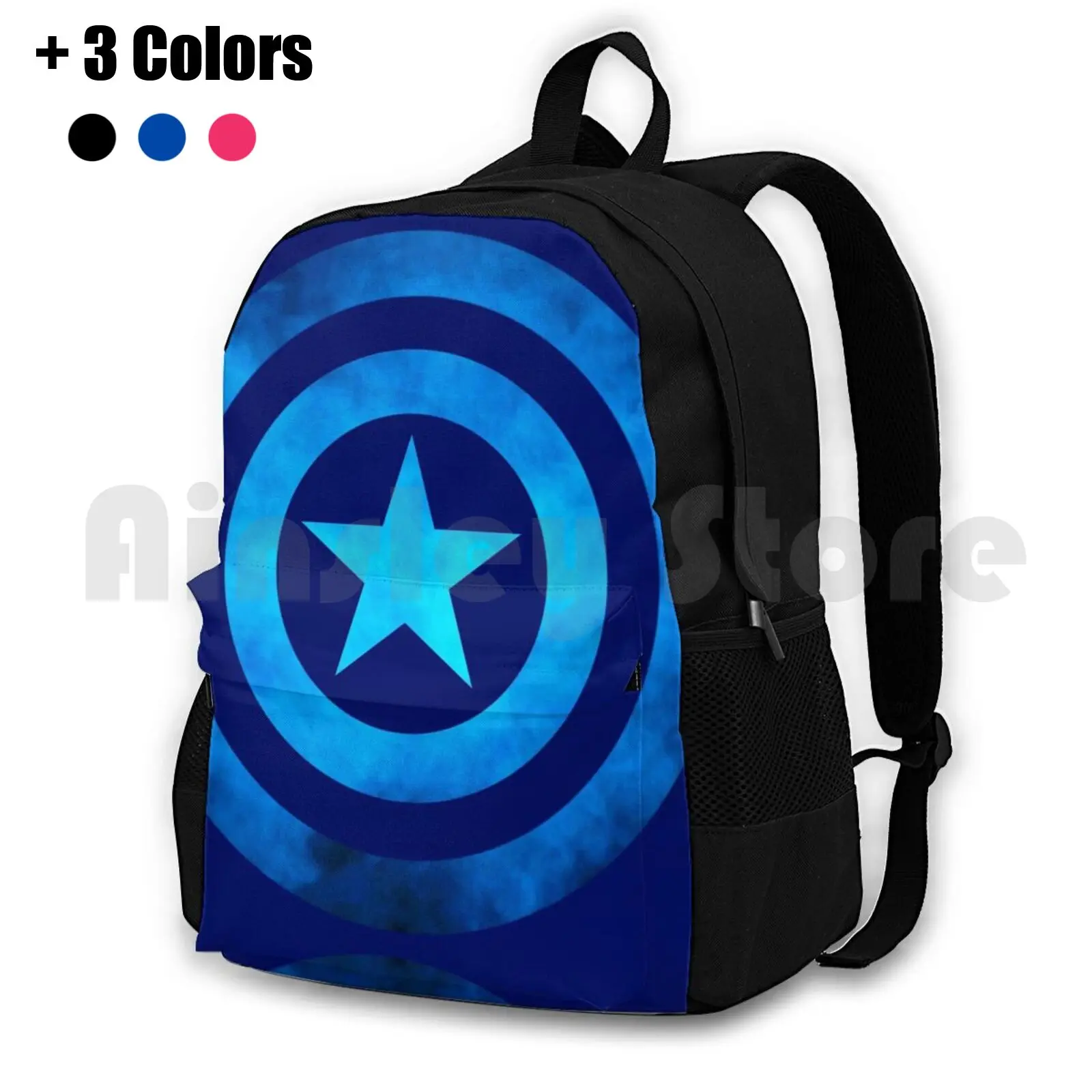 Star Logo Blue Outdoor Hiking Backpack Riding Climbing Sports Bag Star Patriot Captain Usa America Superhero
Star Logo Blue Outdoor Hiking Backpack Riding Climbing Sports Bag Star Patriot Captain Usa America Superhero