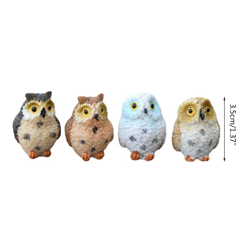 Miniature Resin Night Owl Figurine Fairy Garden Mini Animal Statue Toy for Micro Landscape Pots Moss Terrarium Decor
Miniature Resin Night Owl Figurine Fairy Garden Mini Animal Statue Toy for Micro Landscape Pots Moss Terrarium Decor