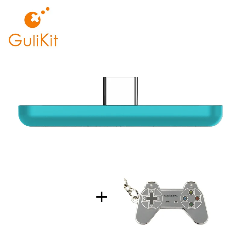 Беспроводной аудио USB передатчик GuliKit NS07 Route Air Color или адаптер Type C для Nintendo Switch Lite