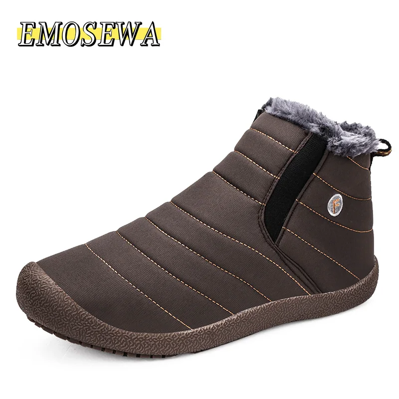 Fashion Men Shoes Ankle Boots Comfort Men Boots Thick Fur Snow Boots Thick Fur Winter Shoes Platform Cotton Boots Plus Size 48
Fashion Men Shoes Ankle Boots Comfort Men Boots Thick Fur Snow Boots Thick Fur Winter Shoes Platform Cotton Boots Plus Size 48