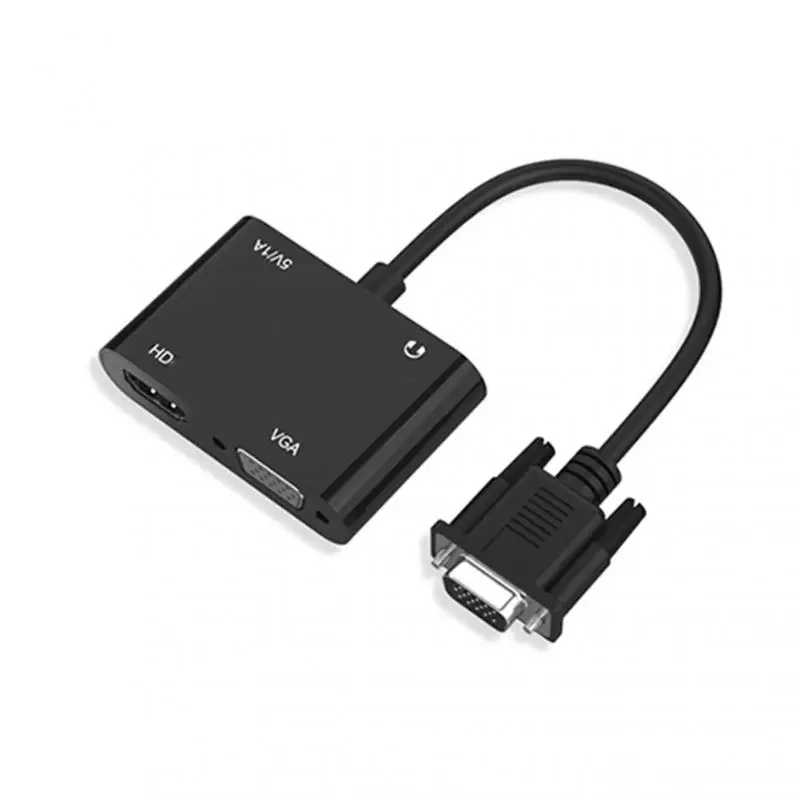 Full HD 1080P VGA к HDMI-совместимый преобразователь адаптер с аудиовыходом VGA HD адаптер для ПК ноутбука к проектору HDTV
Full HD 1080P VGA к HDMI-совместимый преобразователь адаптер с аудиовыходом VGA HD адаптер для ПК ноутбука к проектору HDTV