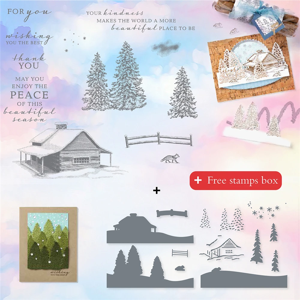 Natural Stamps And Metal Cutting Dies Stencil For Scrapbook DIY Decoration Craft Embossing Handmade Decoration Die Cut Template
Natural Stamps And Metal Cutting Dies Stencil For Scrapbook DIY Decoration Craft Embossing Handmade Decoration Die Cut Template