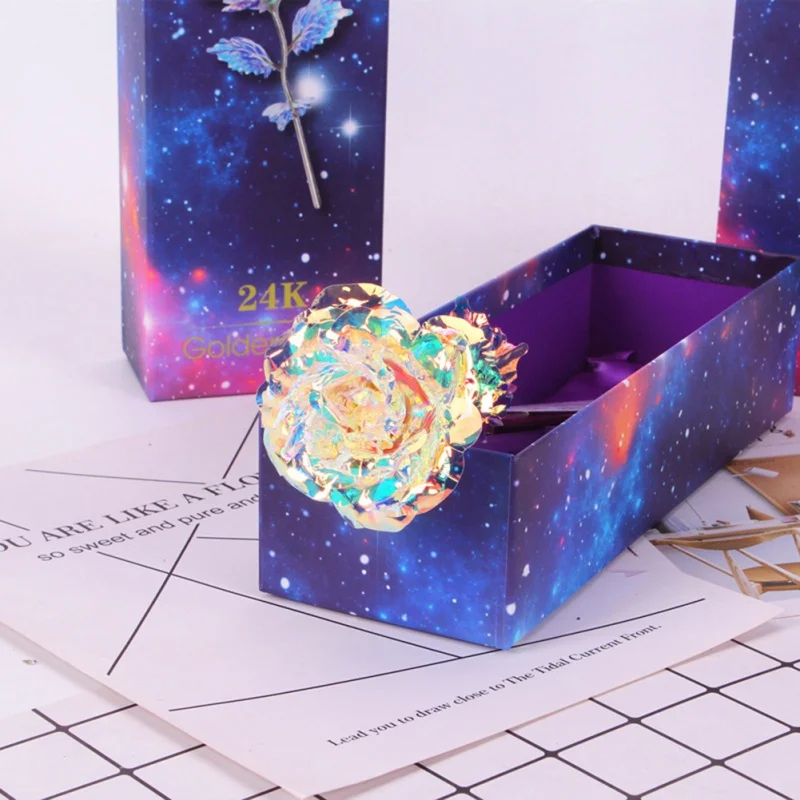 Light Star Gold Foil Rose Mother's Day Valentine's Day Present Gift Gold Plated Rose Flower Holiday Wedding Party Decoration
Light Star Gold Foil Rose Mother's Day Valentine's Day Present Gift Gold Plated Rose Flower Holiday Wedding Party Decoration