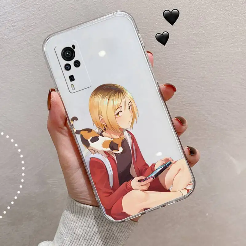 Kenma Kozume of Haikyuu anime Phone Case Transparent for vivo X 50 60 30 21 27 20 7 9 i s pro plus protective shell funda
Kenma Kozume of Haikyuu anime Phone Case Transparent for vivo X 50 60 30 21 27 20 7 9 i s pro plus protective shell funda