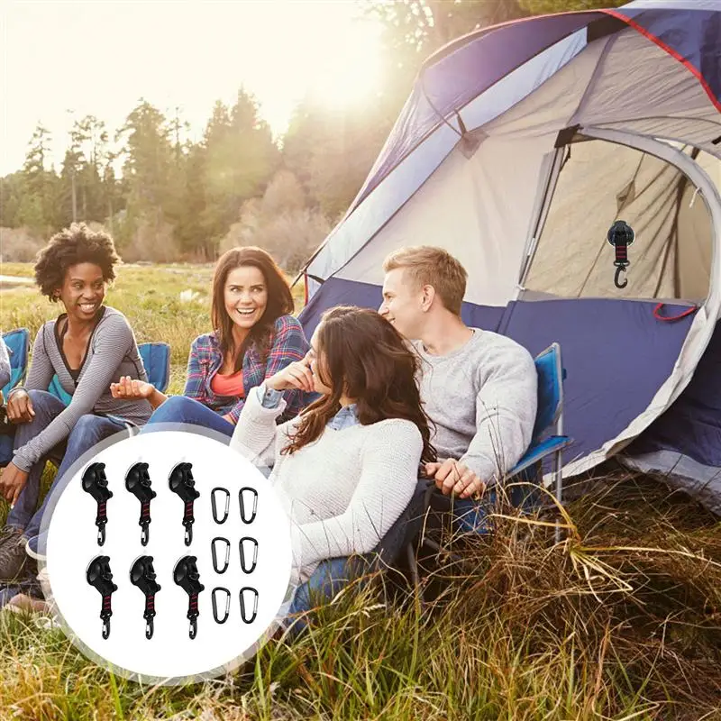 6pcs Strong Professional Securing Hook Securing Hook Tie Down for Tents Camping Outdoor
6pcs Strong Professional Securing Hook Securing Hook Tie Down for Tents Camping Outdoor