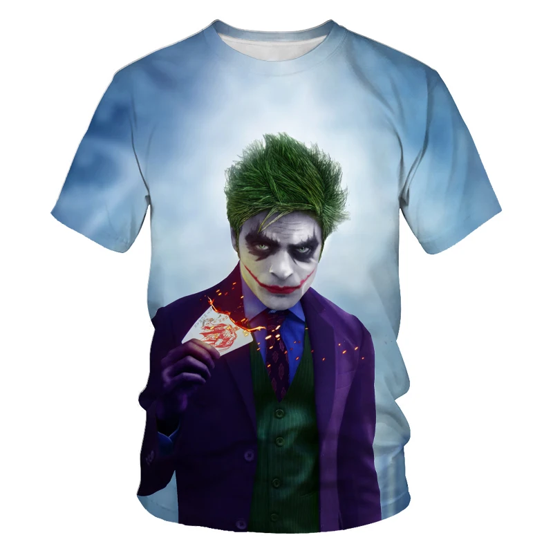 2021 new movie cold 3DT shirt 3D printing T-shirt men's and women's T-shirt summer top casual fashion