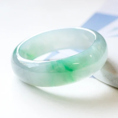 zheru jewelry natural Burmese jadeite 54-64mm light green two-color bracelet elegant princess jewelry send mother to girlfriend
zheru jewelry natural Burmese jadeite 54-64mm light green two-color bracelet elegant princess jewelry send mother to girlfriend