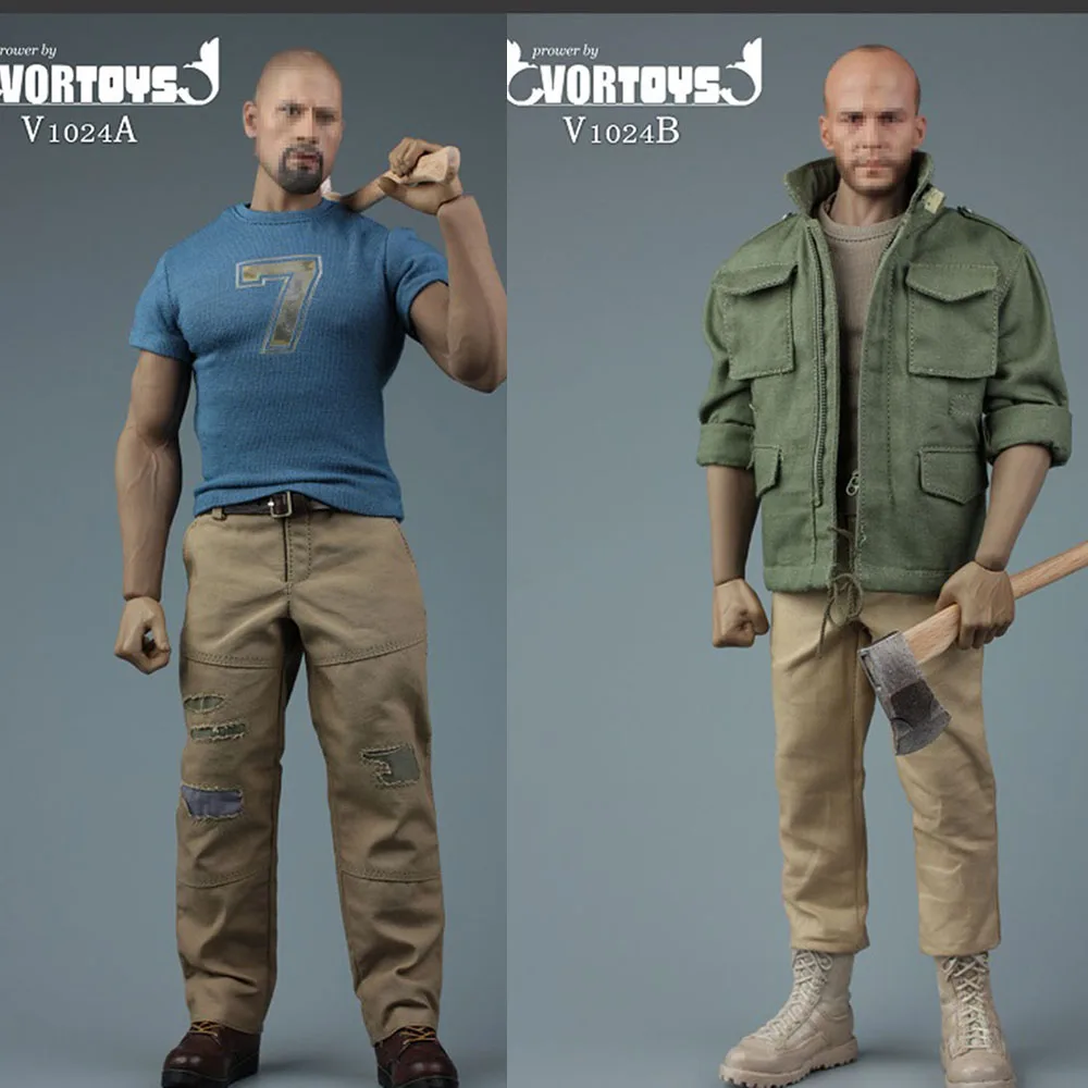 In Stock 1/6 Scale VORTOYS V1024 Men's Tough Guy Tooling Casual Wear Clothes Set Model for 12 inches M33 M34 M35 Body
In Stock 1/6 Scale VORTOYS V1024 Men's Tough Guy Tooling Casual Wear Clothes Set Model for 12 inches M33 M34 M35 Body