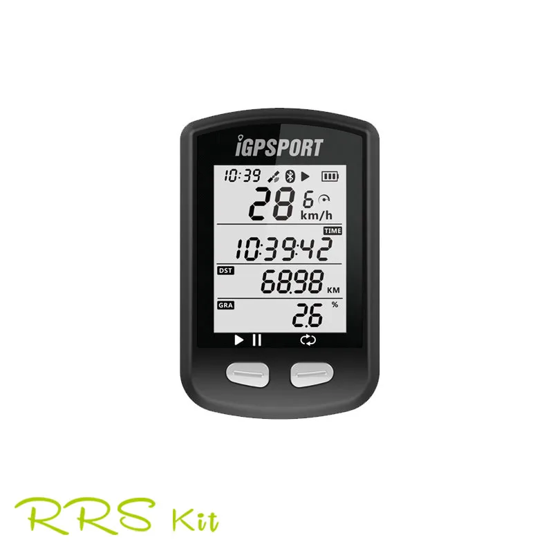 I GPS-порт IGS10 велосипедный компьютер беспроводной GPS Спидометр Водонепроницаемый