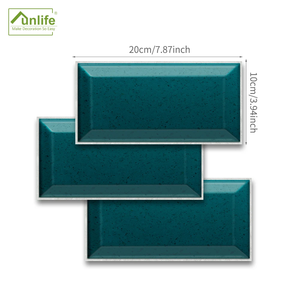 Funlife Turquoise Terrazzo Wall Stickers Self-Adhesive Waterproof Kitchen Peel & Stick Decorative Home Decor DIY Tile Stickers
Funlife Turquoise Terrazzo Wall Stickers Self-Adhesive Waterproof Kitchen Peel & Stick Decorative Home Decor DIY Tile Stickers