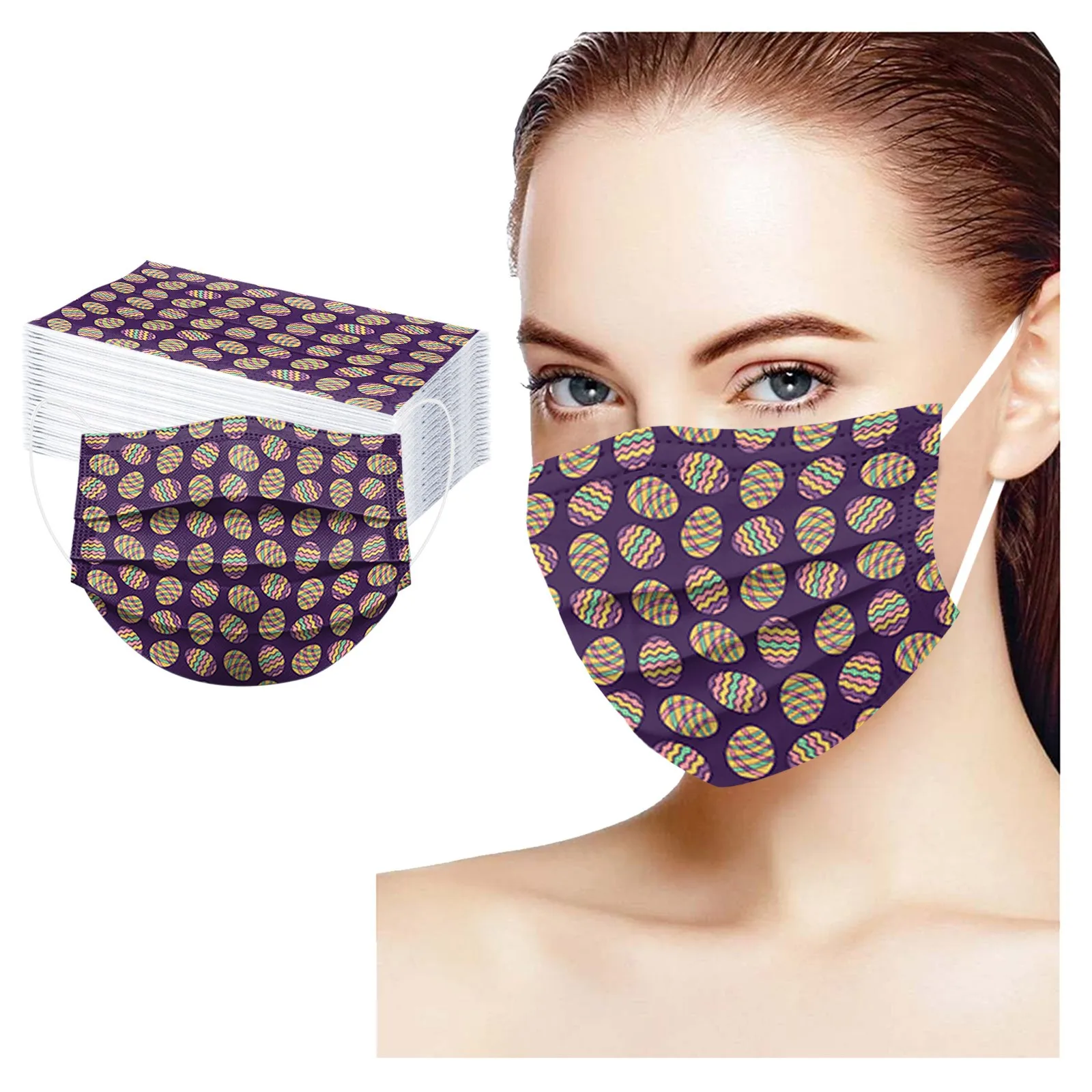 Headband masque mscara 50PCS Adult Easter Day Disposable Face Mask 3 Ply Earloop PM2.5 Masks maseczka ochronna
Headband masque mscara 50PCS Adult Easter Day Disposable Face Mask 3 Ply Earloop PM2.5 Masks maseczka ochronna
