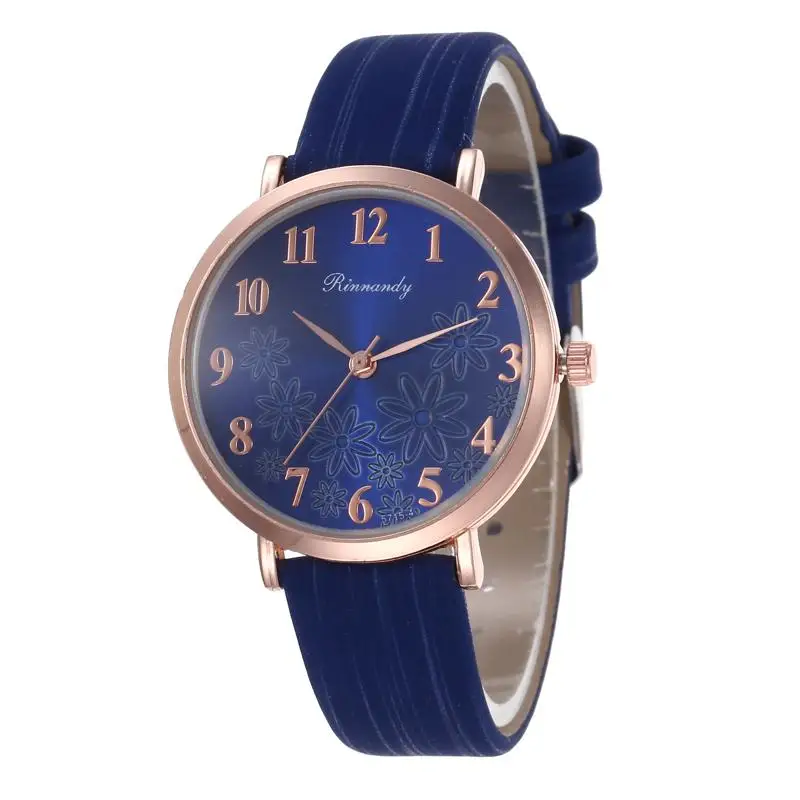 Number Simple Dial Design Women Fashion Watches Qualities Retro Ladies Wristwatches Casual Leather Female Watch Montre Femme