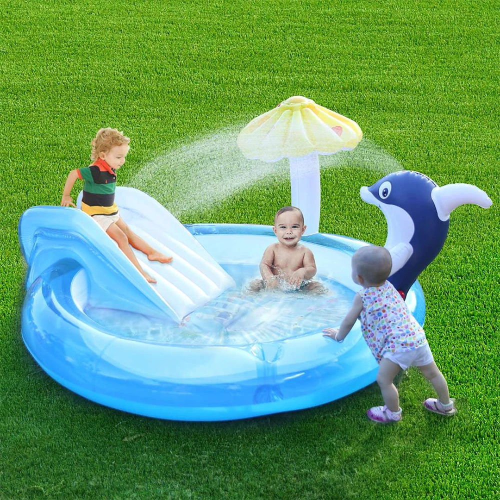 190cm inflatable pool slide swimming water spray pools baby swimpool for Family garden childs water play party pool accessories
190cm inflatable pool slide swimming water spray pools baby swimpool for Family garden childs water play party pool accessories