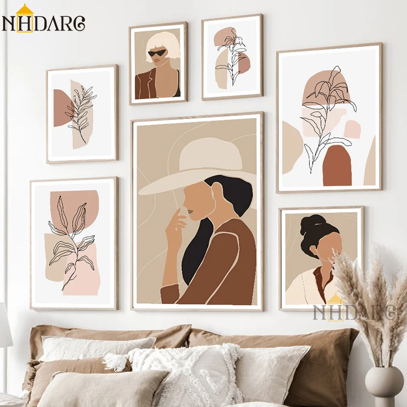 Canvas Print Simplicity Art Painting Posters Black African Girl Abstract Leaves Women Wall Pictures Khaki Room Home Decoration
Canvas Print Simplicity Art Painting Posters Black African Girl Abstract Leaves Women Wall Pictures Khaki Room Home Decoration
