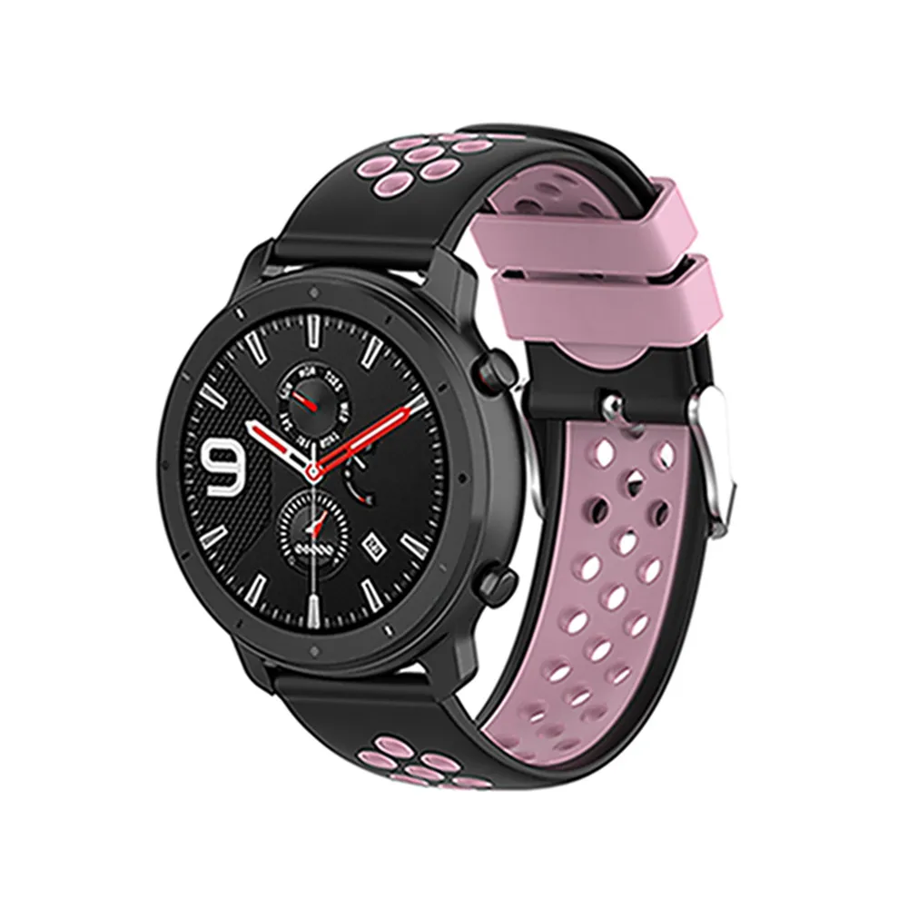 Universal Silicone 22MM Watch Band Strap for Ticwatch pro/E2/S2 Replacement Watch Strap for Amazfit GTR 47mm Watchband 
Universal Silicone 22MM Watch Band Strap for Ticwatch pro/E2/S2 Replacement Watch Strap for Amazfit GTR 47mm Watchband
